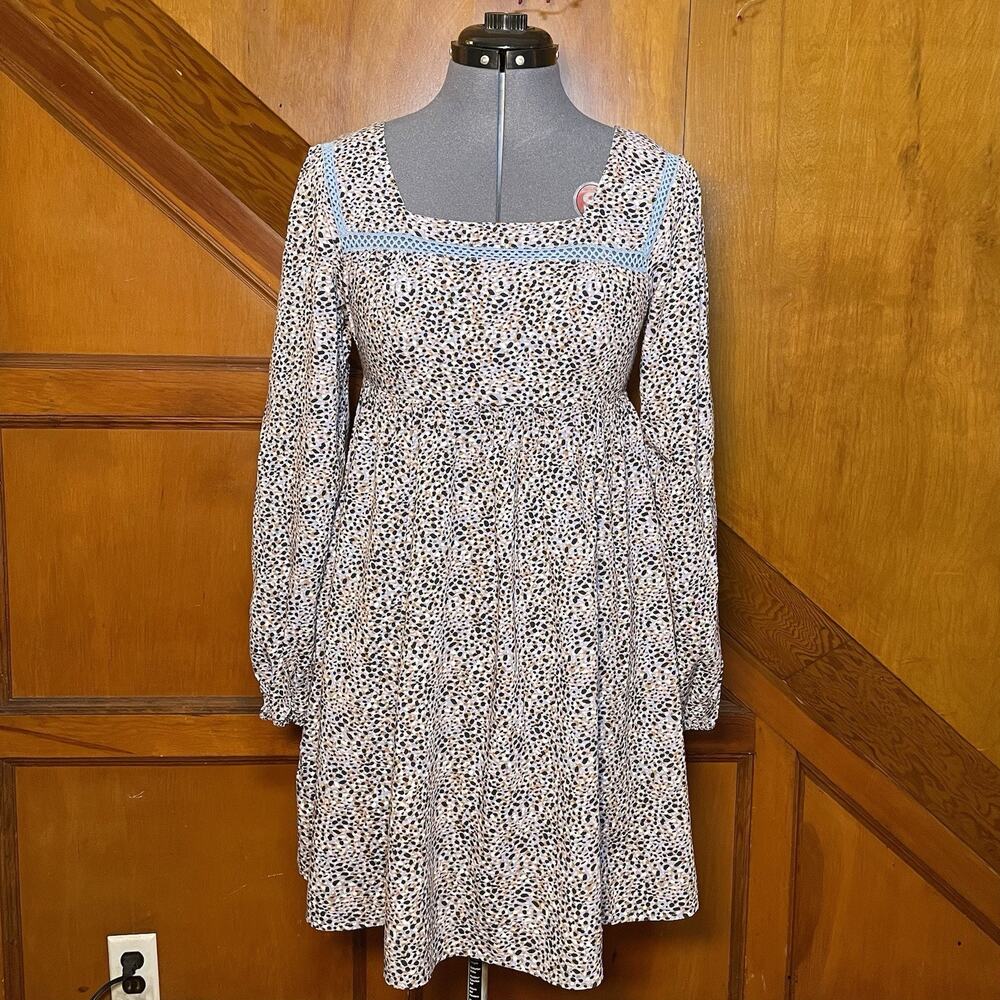 Jessica Simpson - Short Casual Polka Dots Country Style Long Sleeve - Size Small